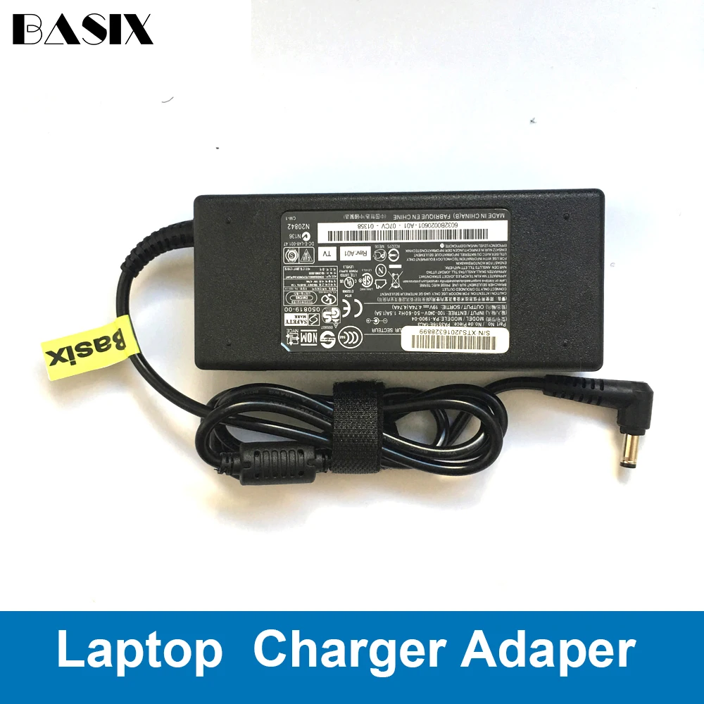 Зарядное устройство Basix 90 Вт 19 в 4 74 а для Toshiba Satellite P840 P845|Адаптеры ноутбуков| |