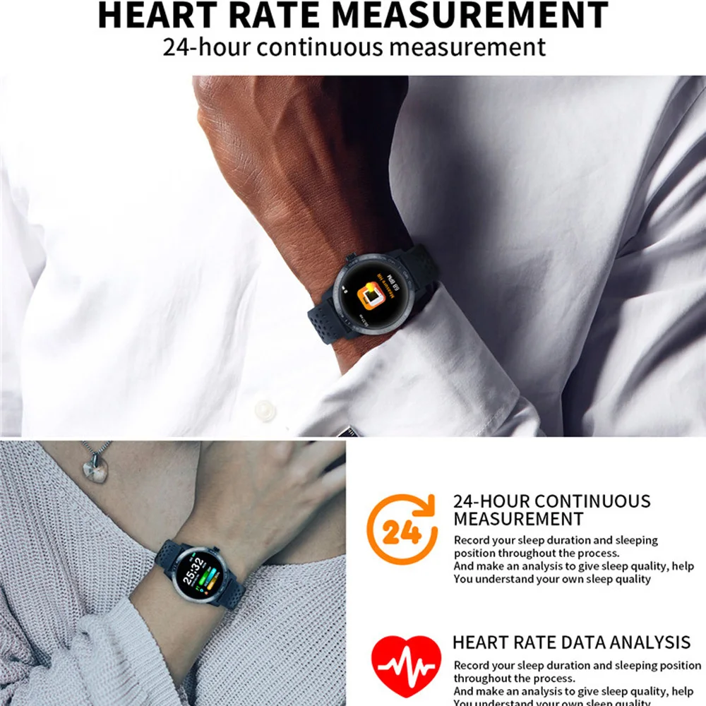 Смарт-браслет с тонометром пульсометром активацией ЭКГ фитнес-трекером |