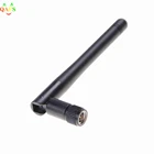 Беспроводная Антенна WLAN, 1 шт., 2,4 ГГц, 3dBi RP, SMA, антенна Wi-Fi для PCI-карты, модема, маршрутизатора, Wi-Fi антенна может быть изогнута на 90 градусов
