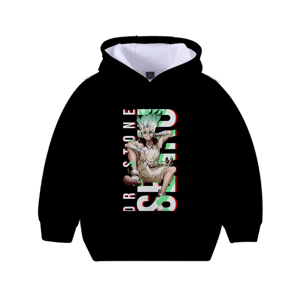 

Dr Stone Hoodies 3D Ishigami Chizora Print Cosplay Boy Girl Hooded Sweatshirt Pullover Sport Casual Trendy Tops Unisex