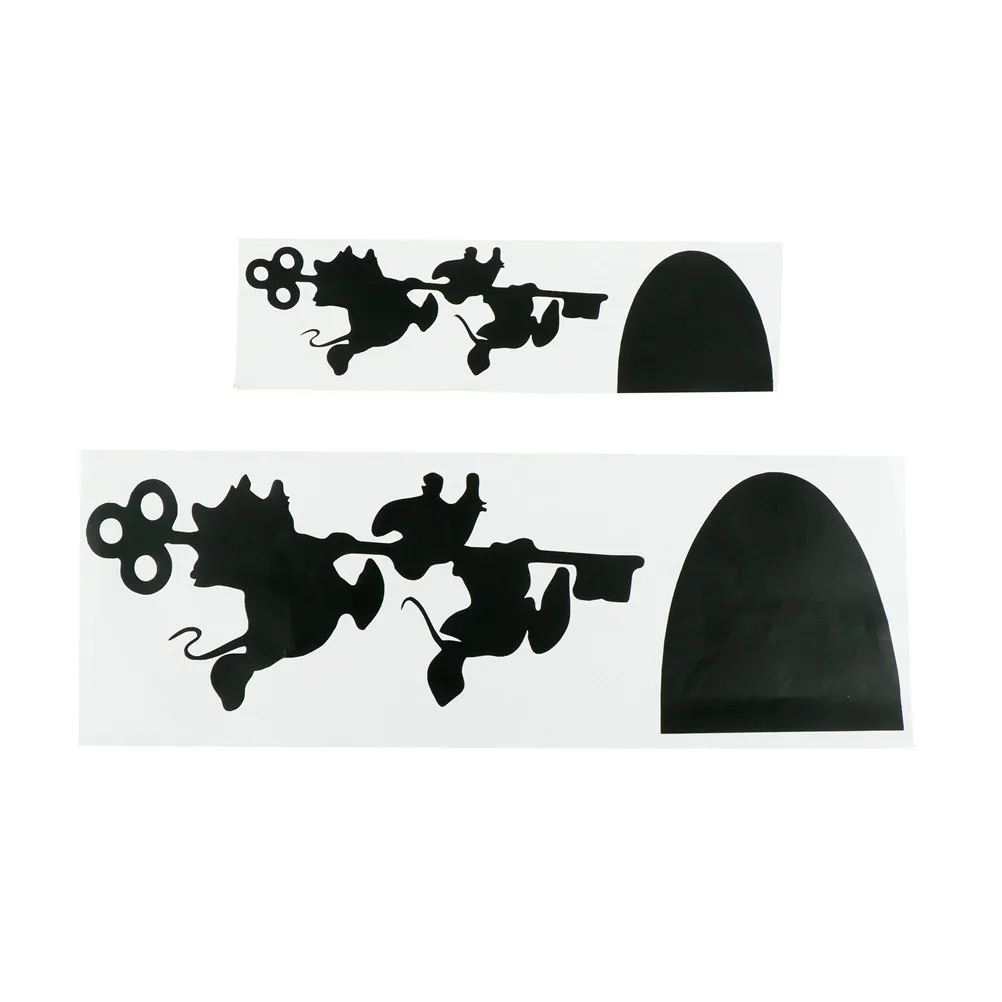 Новинка виниловая настенная наклейка с изображением дома мыши Jaq и Гуса домашний