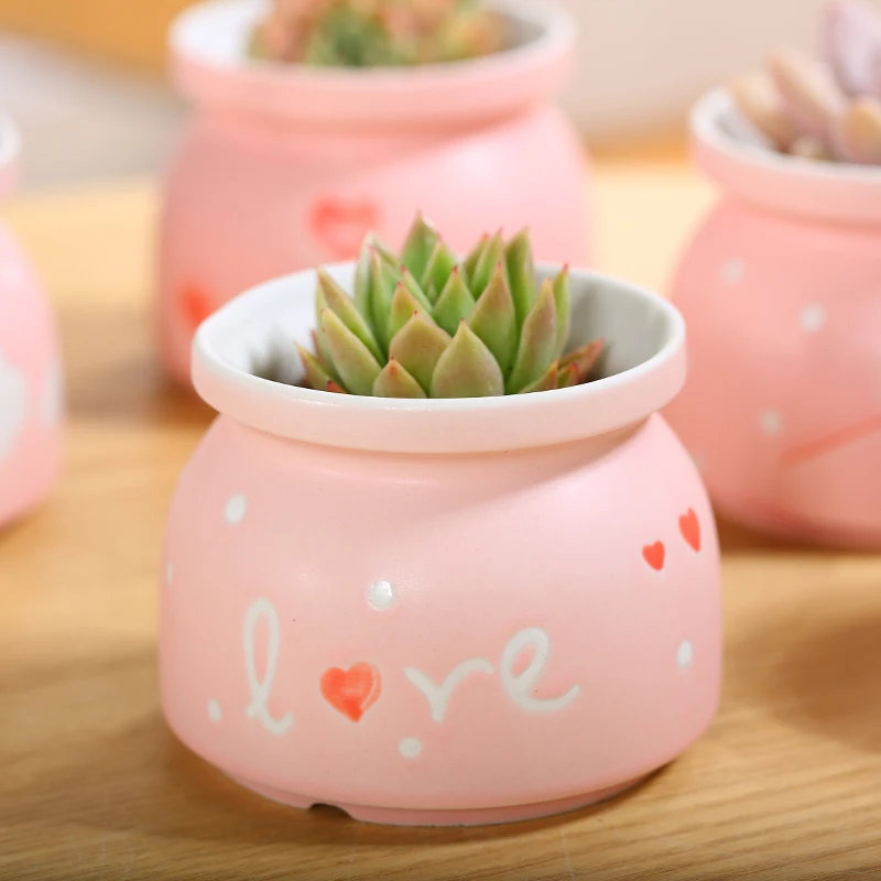 Керамический цветочный горшок в горшке подвесное украшение для цветов