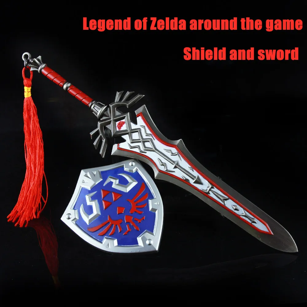 Legend of вокруг игры Ссылка звездного неба щит и Меч Щит реквизит модельный орнамент