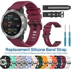 Ремешок силиконовый для смарт-часов Garmin Fenix 66Pro 5Plus Forerunner 935 945 Quatix 5, 22 мм