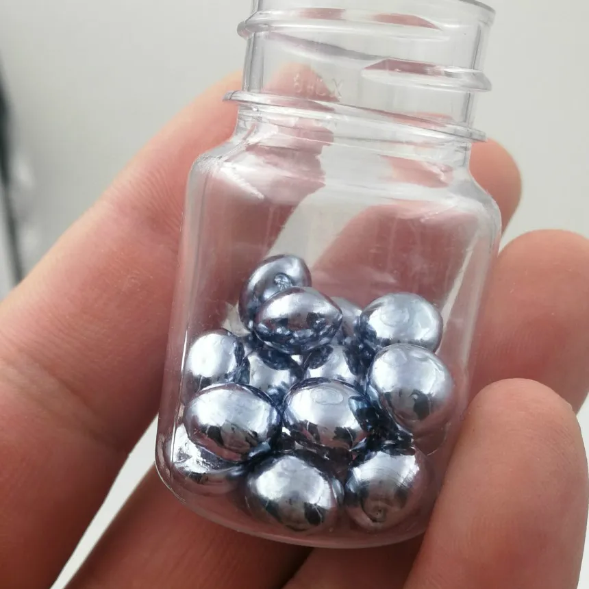 

Os Osmium ball Bead Pure 99.95% Periodic Table of Rare-earth Precious Metal Elements for Research Study Education lab