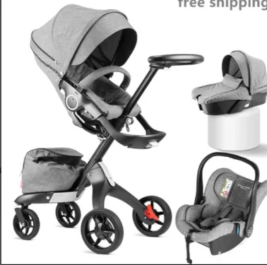 Dsland doux bebe коляска 3 в 1 - Цвет: yoya twin