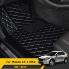 Автомобильные коврики для Mazda CX-5 CX5 MK2 2019 2018 2017 интерьерные аксессуары пользовательские ковры Чехлы автомобилей Автомобильные педали колодки