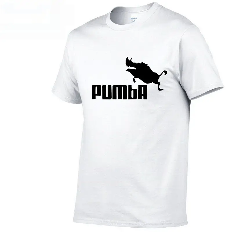 2019 PUMBA (Пумба) Для мужчин футболка мужская с коротким рукавом хлопчатобумажные