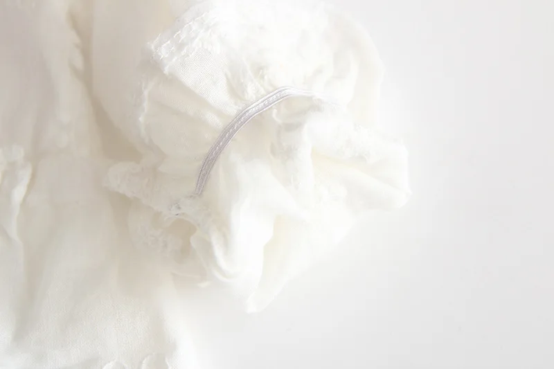 Вышитый комбинезон принцессы для девочек с длинным рукавом Пасхальный костюм