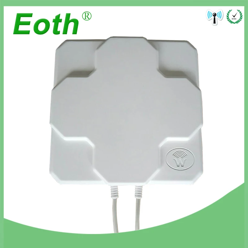 Eoth  1pcs 3G 4G lte antenna real 18dbi SMA Male Connector Plug antenne router 21cm ipex 1 SMA female pigtail Extension Cable