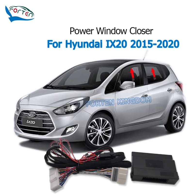 

Forten Kingdom Car Intelligent Automatic Close Window Closer Kit Module For Hyundai IX20 2015-2020 Left Hand Drive