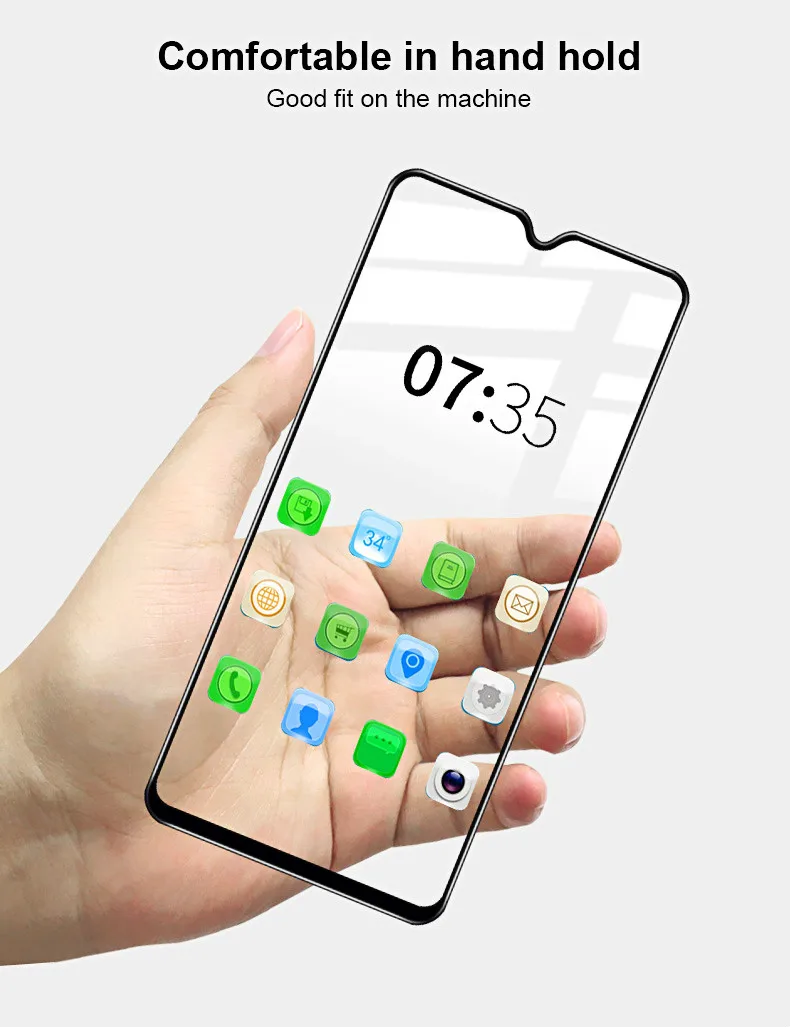 Защитная пленка Imak Для Xiaomi Redmi Note 8 Pro glass Pro+ Полное покрытие Защитная пленка для Redmi Note 8 Pro закаленное стекло