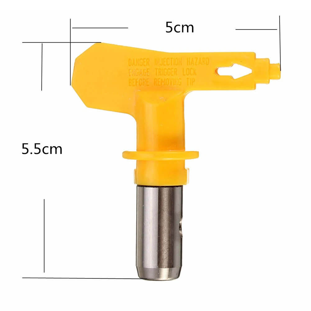 

Airbrush Nozzle Supplies Strong Toughness Metal Portable for Painting Airless Paint Spray Gun Tips Powder Coating Parts