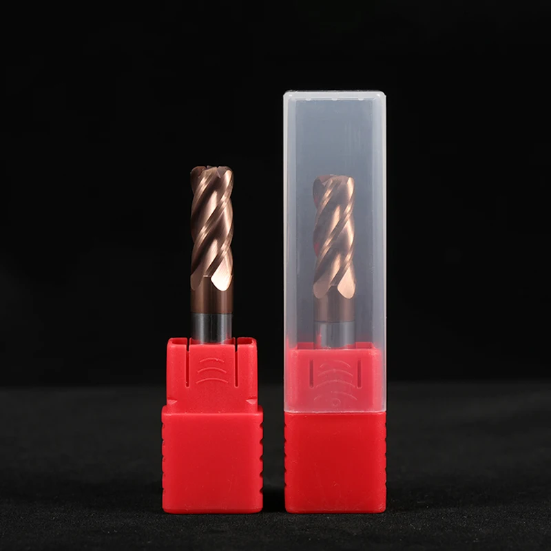 R0.2 R0.5 R1 Corner Tungsten Carbide End Mill For Steel CNC Ball Nose Milling Cutter Tool Cutters Metal Router Bit 6mm 8mm 4mm |