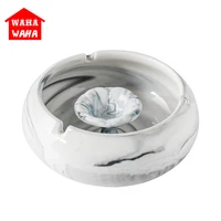 ashtrays are suitable for living room offices ceramic marbled nordic wind ash tray cigarette tray smoke cup circular holder