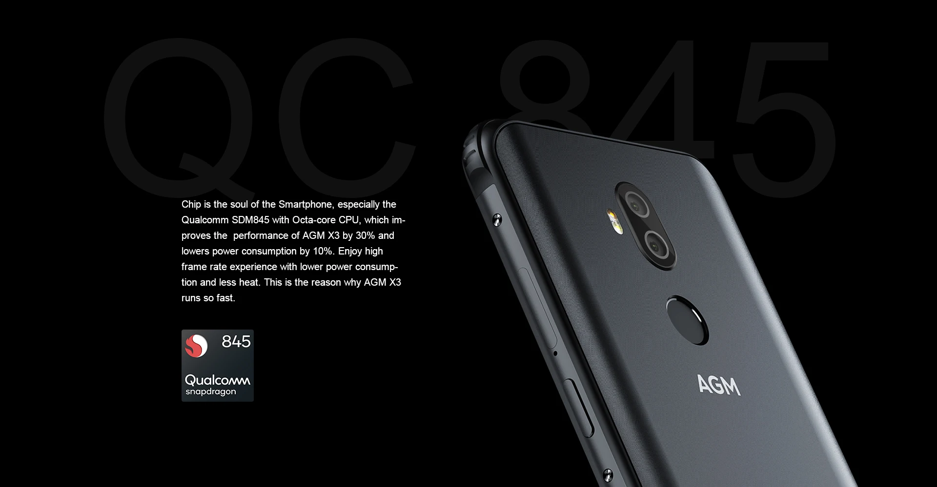 AGM X3 NFC 4G смартфон 8G 128G SDM845 Android 8,1 5,99 дюймов, мобильные телефоны IP68 водонепроницаемый мобильный телефон двойной ящик динамик