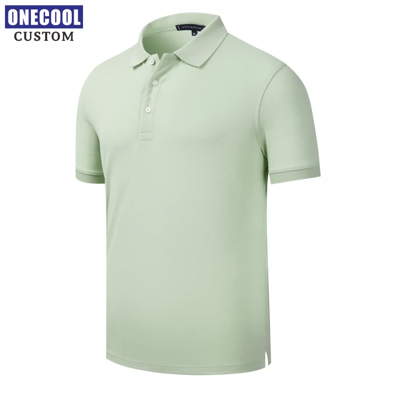 Летняя хлопковая рубашка-поло с логотипом на заказ 10 цветов унисекс вышивкой