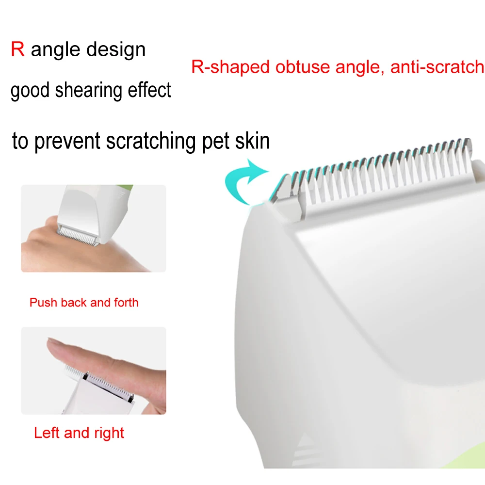 Новинка 2020 2 в 1 триммер для шерсти домашних питомцев Машинка ухода за лапами