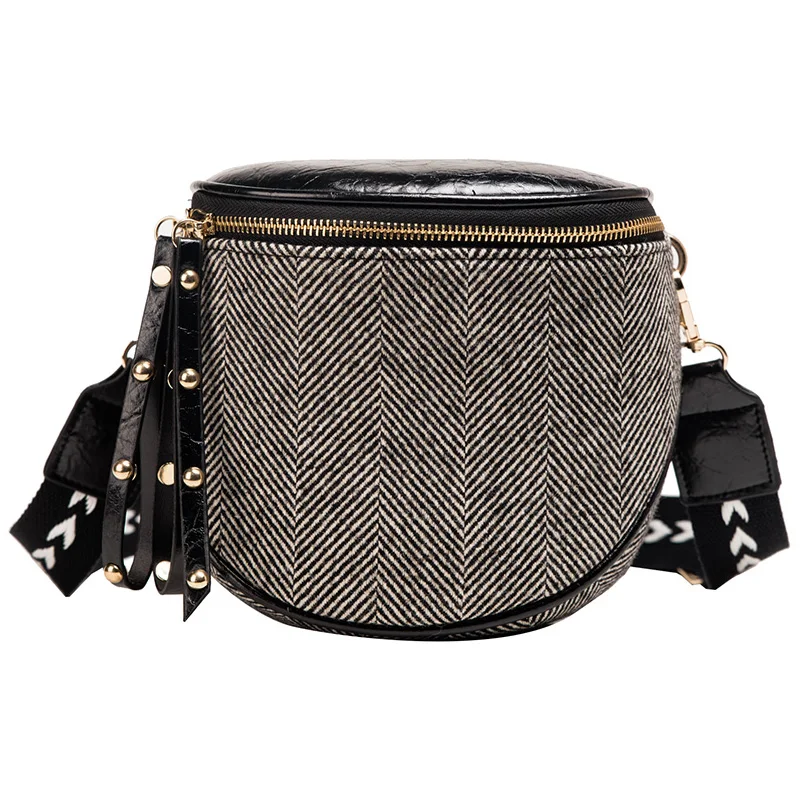 Модная цветная женская сумка мессенджер на плечо нагрудная для девушек молнии