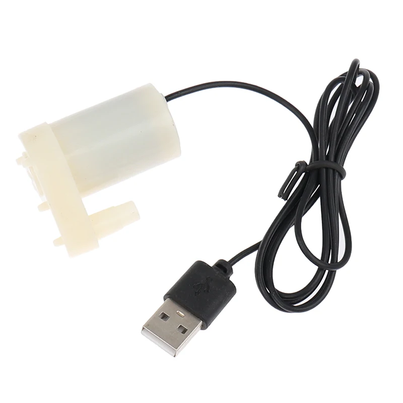 Фото 1 шт. USB DC 5V низшее Шум бесщеточный двигатель водяной насос мини микро погружной 1 шт. USB DC 5V низшее Шум бесщеточный двигатель водяной насос мини микро погружной