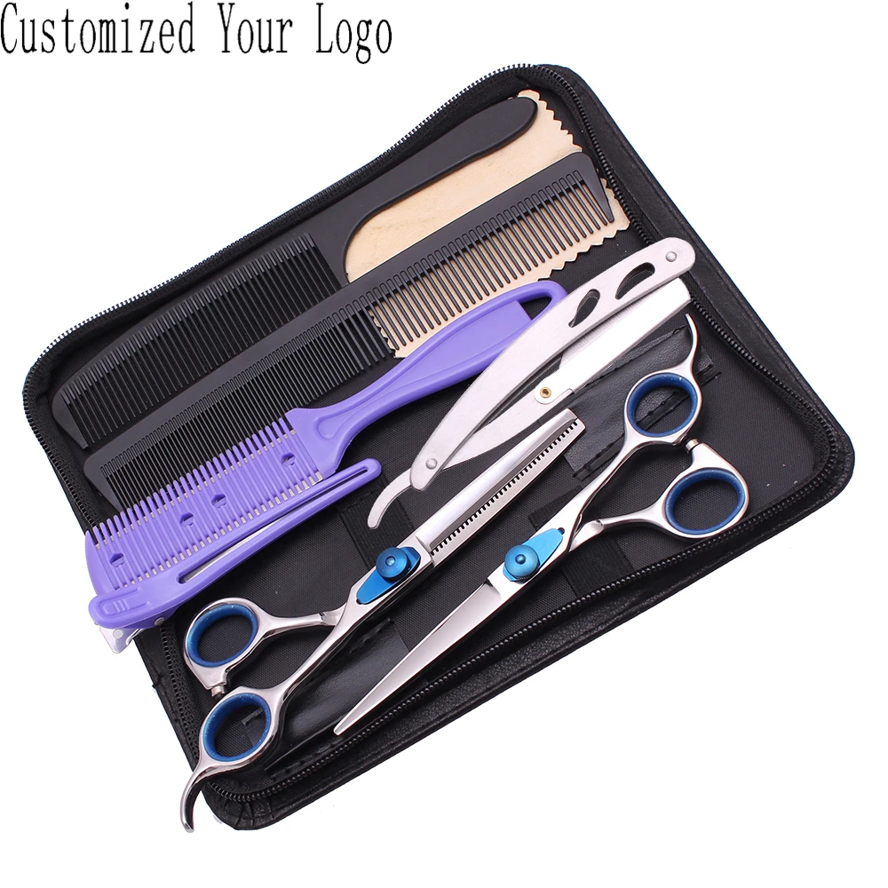 Парикмахерские ножницы с защитой от зубов 6 дюймов|Парикмахерские ножницы| |