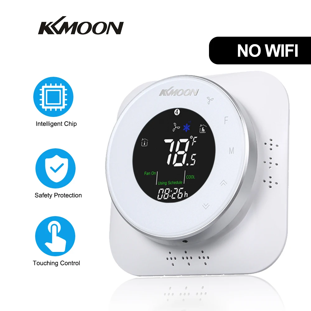 White with WIFI Водо-газовый котел программируемый термостат подсветка wifi 3A Еженедельный ЖК-экран работает с Alexa Google Home - Цвет: White with WIFI
