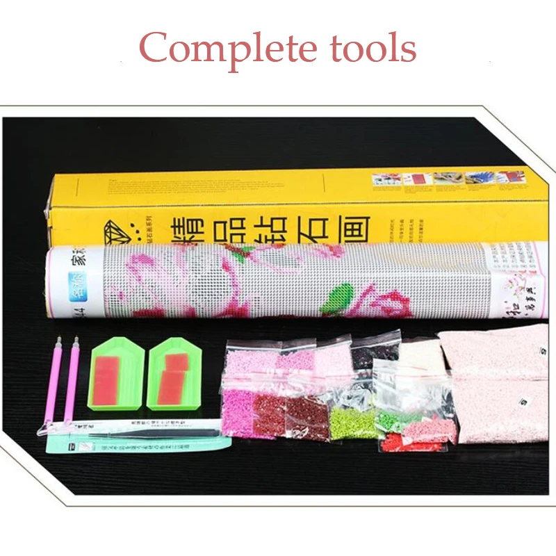 Картина из квадратных страз 5D с изображением рождественского оленя | Дом и сад