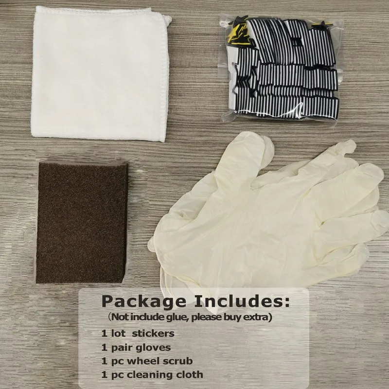 ZEKSTAR 3D Автомобильная наклейка для шин s-тюнинг универсальные автомобильные