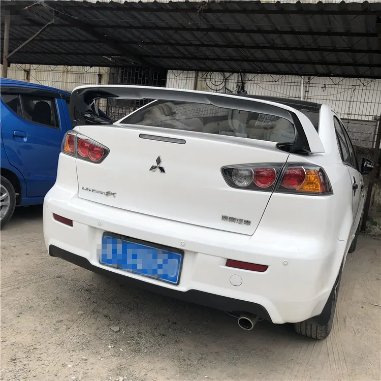 Спойлер для Lancer EVO 2010 2014 АБС пластик цвет заднего крыла праймера задний спойлер