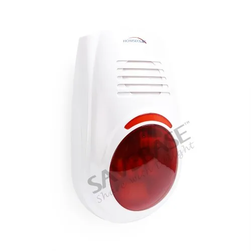HOMSECUR APP Controlled Wireless WIFI Home House Alarm System+Wireless IP Camera