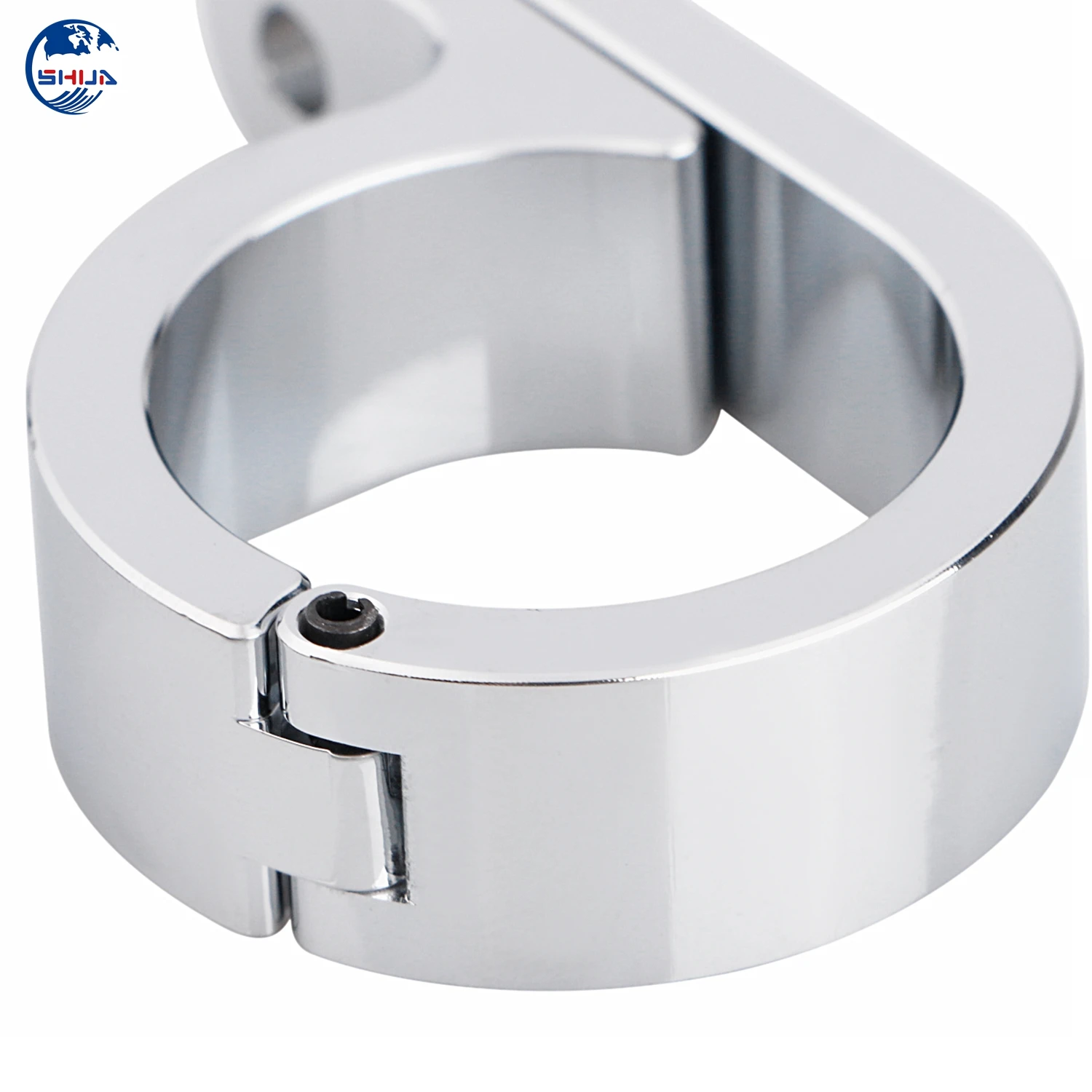 Мотоциклетные аксессуары 32 мм/1 25 дюйма хромированный зажим для руля CNC алюминий