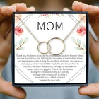 Колье-чокер женское, розовое золото, для матери и дочери