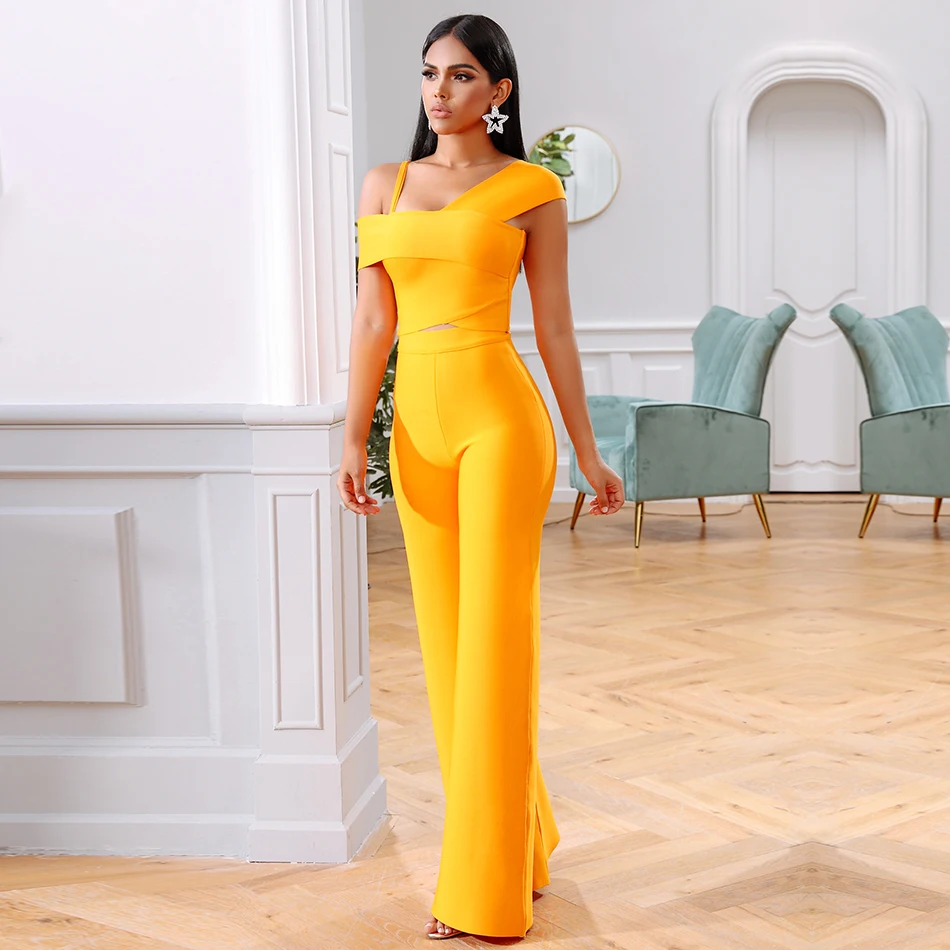 Женский облегающий комплект из 2 предметов Seamyla летний костюм с топом коротким