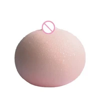 silicone boob tricky toy stress relief squeeze toys big boobs vent water breast stress reliever ball decompression relax toy