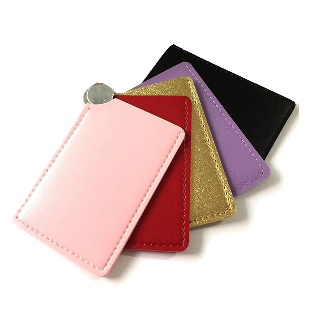 Небьющееся косметическое зеркало из нержавеющей стали ударопрочное портативное