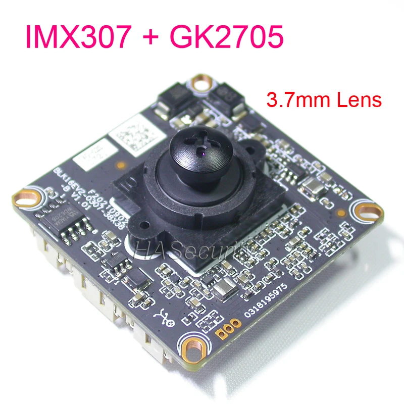 H.265 1/2.8 &quotдатчик изображения STARVIS IMX307 CMOS + GK7205 фотокамера Фотосессия объектив M12
