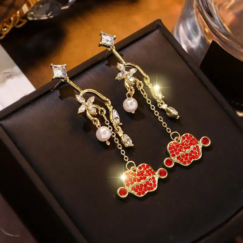 Серьги-капли с большими звездами 1 шт. новинка 2019 Модный Роскошный серьги