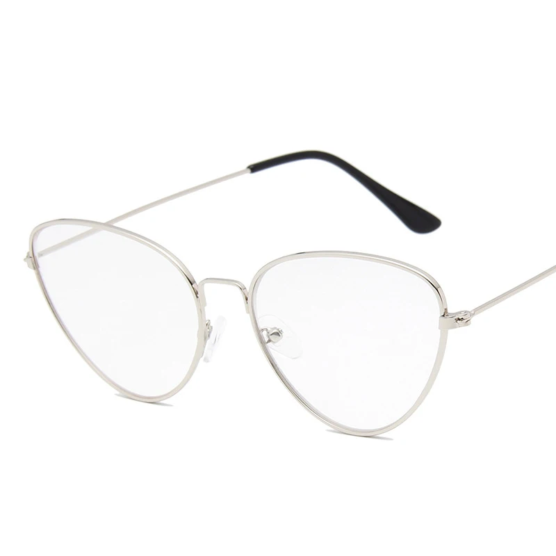 RBROVO, винтажные женские солнцезащитные очки Cateye, брендовые, дизайнерские, яркие цвета, уличные, солнечные очки для улицы, Oculos De Sol Feminino - Цвет линз: Silver