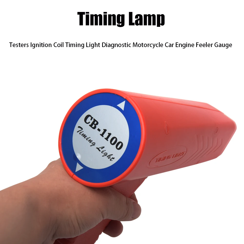 

Marine Inductive Car Engine Lawnmower Diagnostic Feeler Gauge Ignition Coil Timing Light Motorcycle Detector Testers Measuring