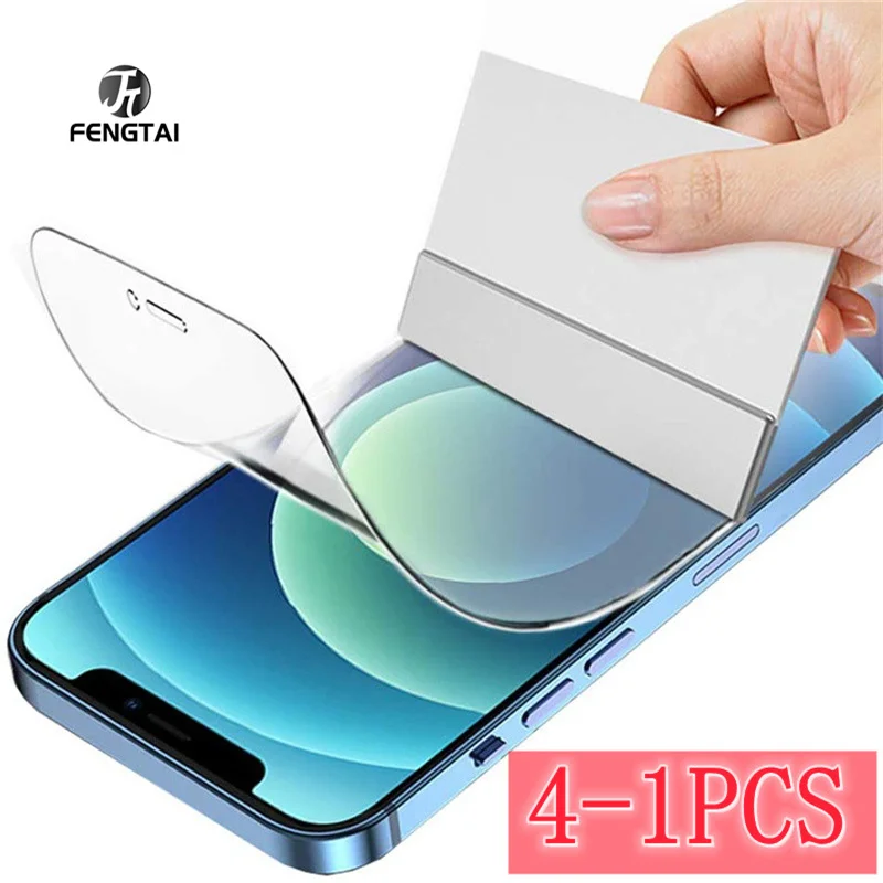 

Protective Hydrogel Film Cover For iPhone 11 Pro 6 6s 8 7 plus xr x xs max Full Screen Protector Soft Film Not Glass