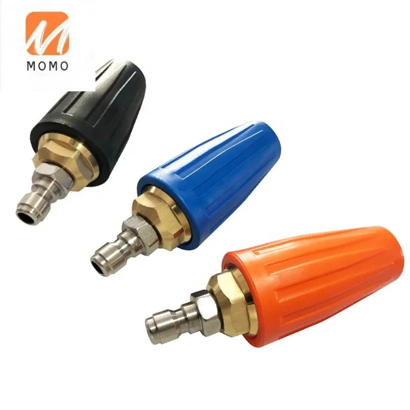 1/4 Quick Connect Plug 3600 PSI Pressure Washer accessory Rotating Turbo Nozzle