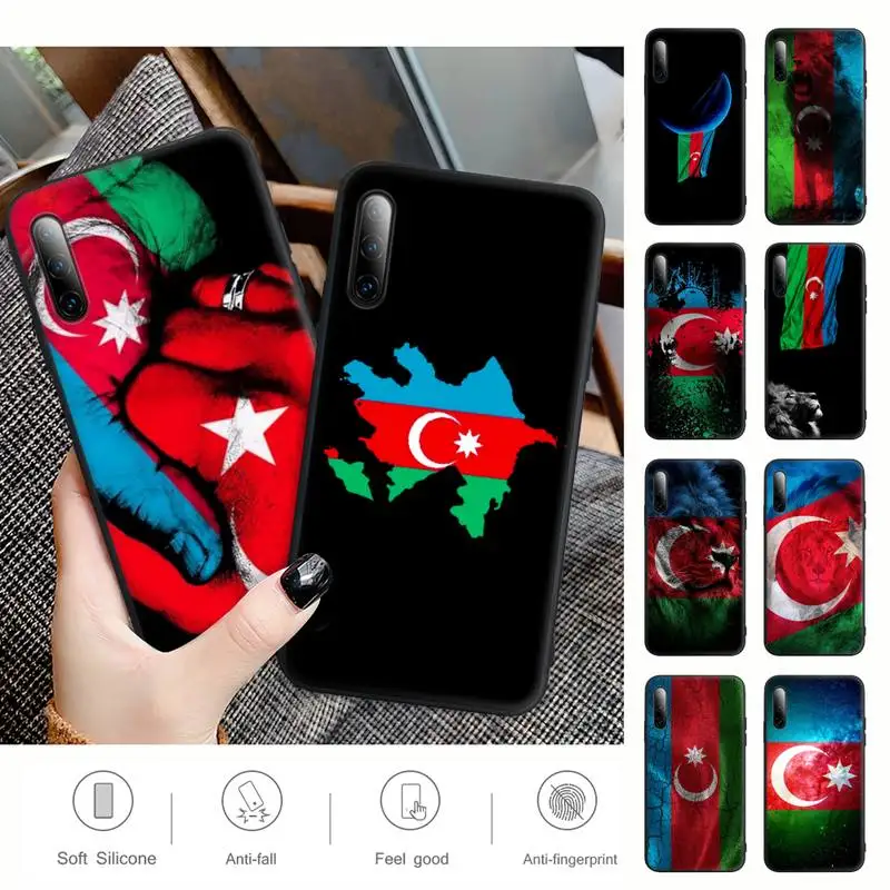 

Azerbaijan Flag Phone Case For Honor 7A Pro 7C 10i 8A 8X 8S 8 9 10 20 Lite Silicone Cover