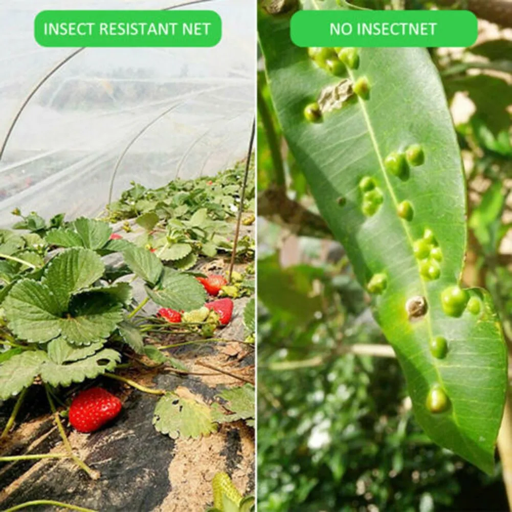 

6/9M Garden Vegetables Insects Protection Net Bird Net Outdoor Plants Plants Reusable Lasting Protection Against Birds Deer