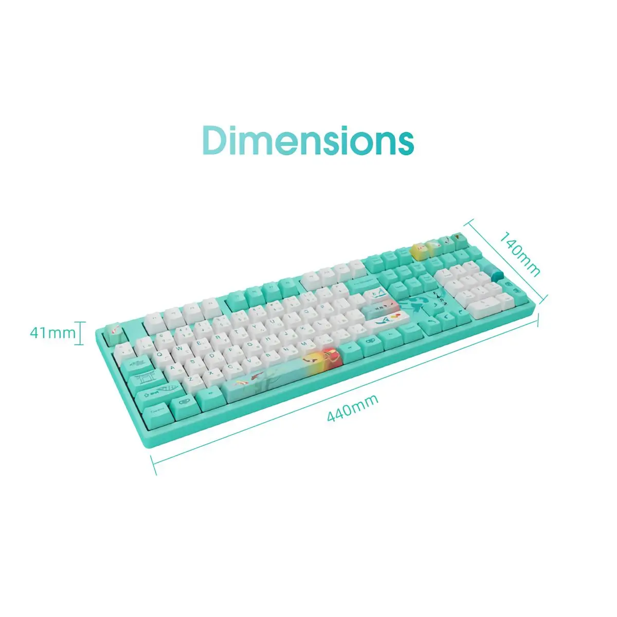 

3108 V2 108 Keys Wired Gaming Mechanical Keyboard Type-C Wired PBT Keycaps Gateron Switch OEM Profile Gaming Keyboards For AKKO