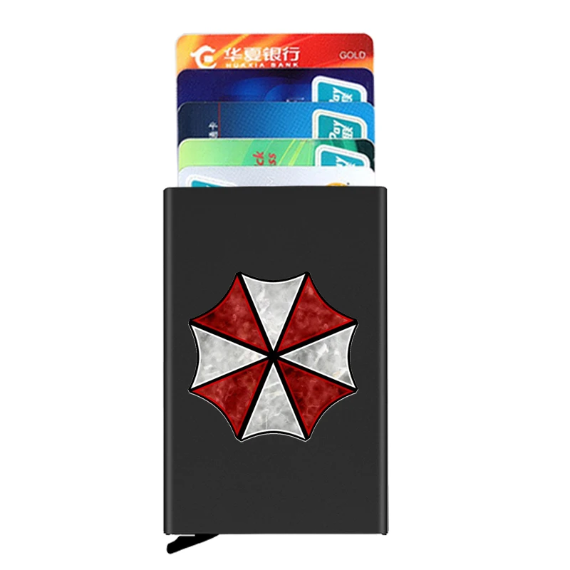 

Новинка, биохимическая компания, держатель для кредитных карт, тонкие алюминиевые металлические кошельки для женщин и мужчин, Карманный че...