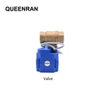 Недорогой датчик утечки воды с автоматической остановкой, датчик утечки воды с клапаном 12 дюйма (DN15) для безопасности умного дома, кухни, ванной комнаты