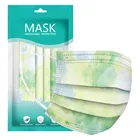 10 шт. зеленый тай-дай одноразовая маска для лица 3 слоя нетканый защитный маски унисекс маска для полости рта Mascarillas Negras маски