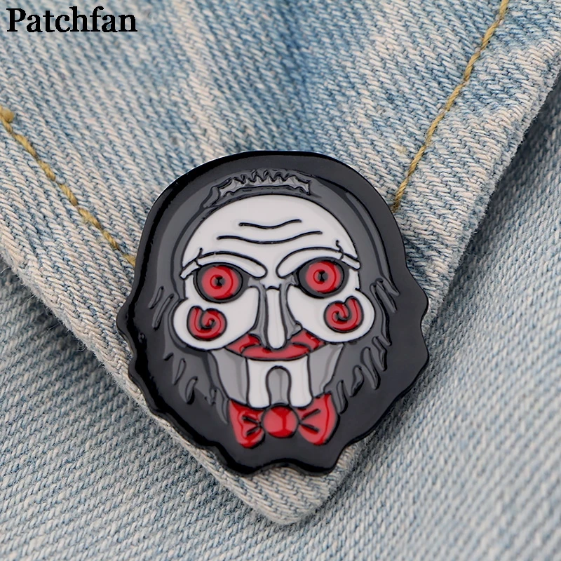 Patchfan Billy The Puppet металлический Узелок цинка Значки para рубашка сумка Одежда Кепка