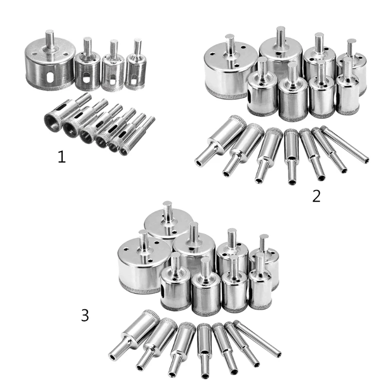 Алмазные сверла набор сверлильных инструментов с полым сердечником сверлильные