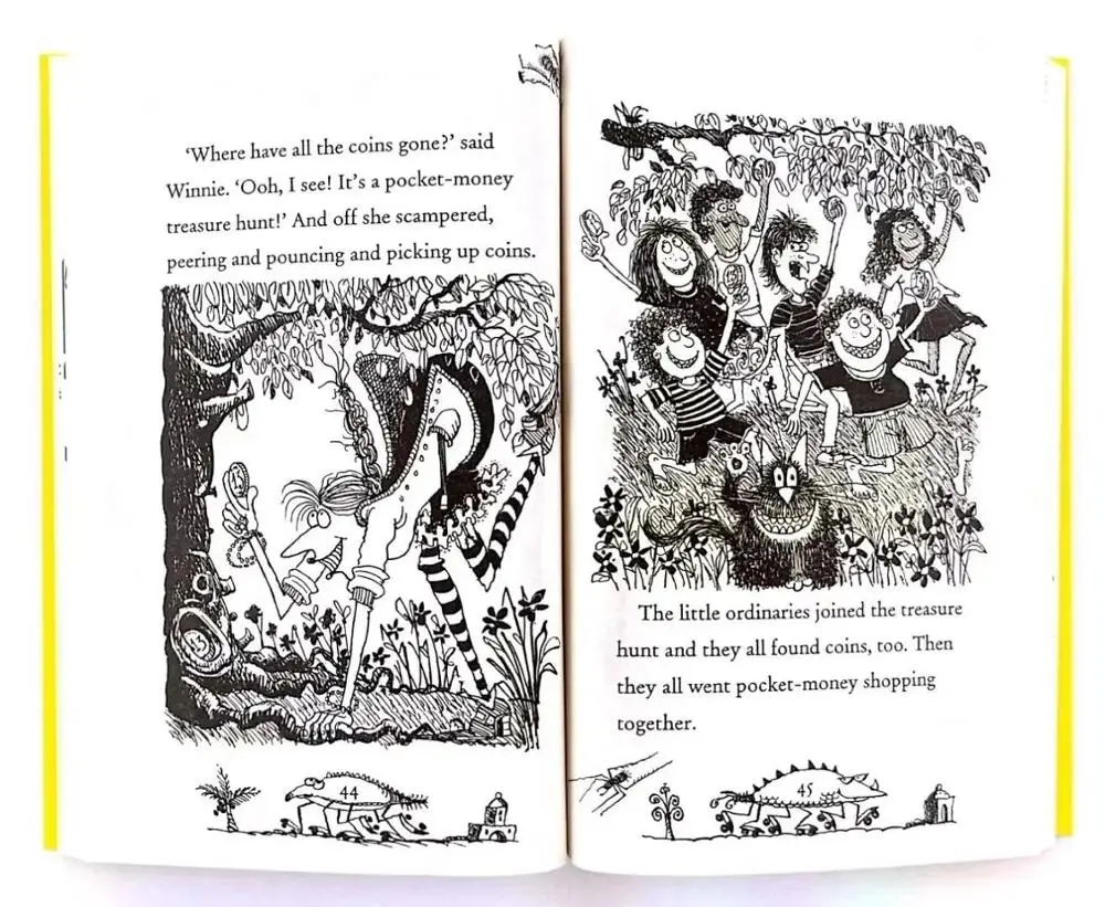 9 книг Wilbur Witch английская книга с картинками для детей чтения забавная жизнь